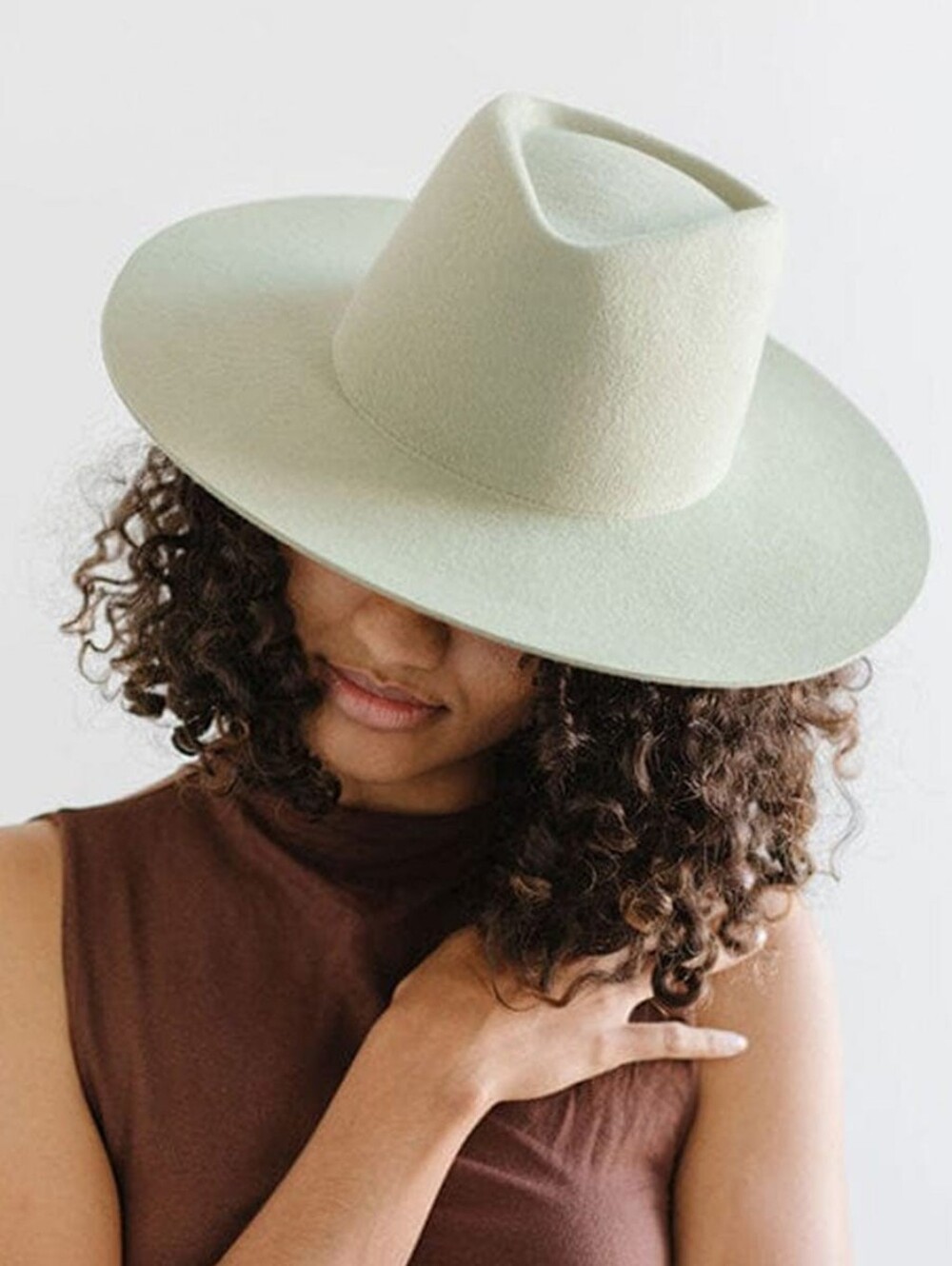 Dae X Gigi Pip Dakota Dae Triangle Crown - Light Green